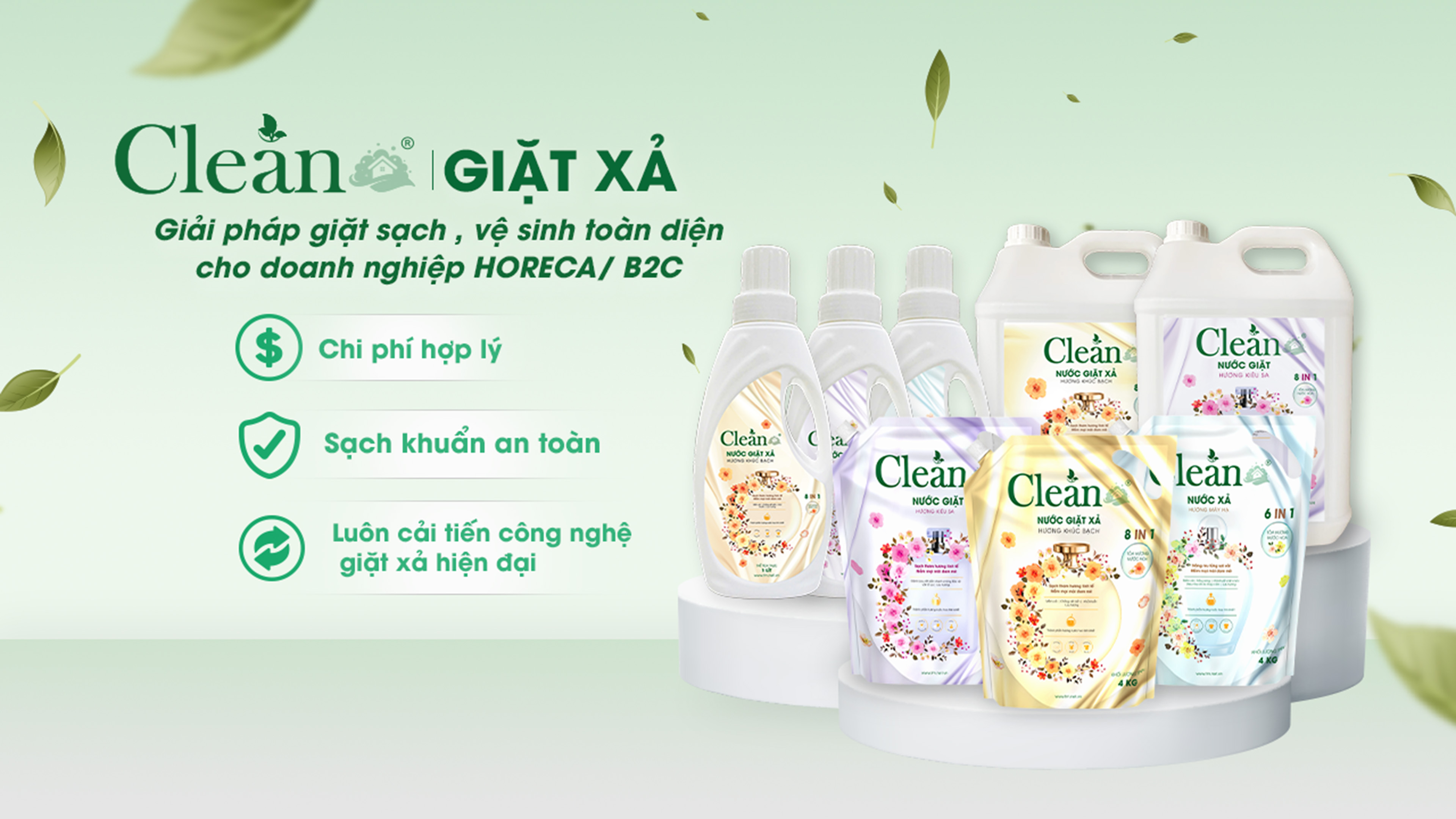 SỬ DỤNG HỆ GIẶT XẢ CLEAN ĐÚNG CÁCH