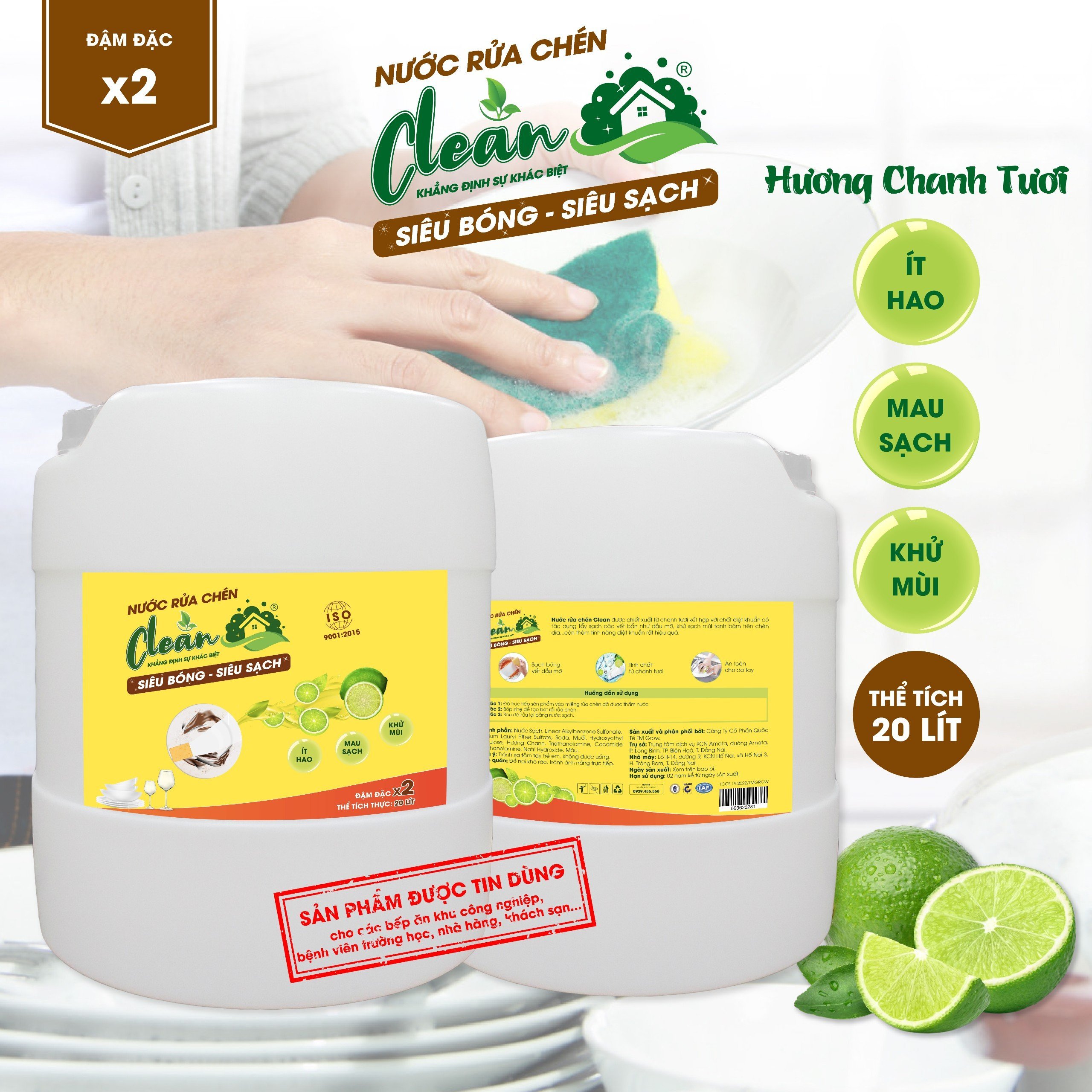 Nước rửa chén - Clean
