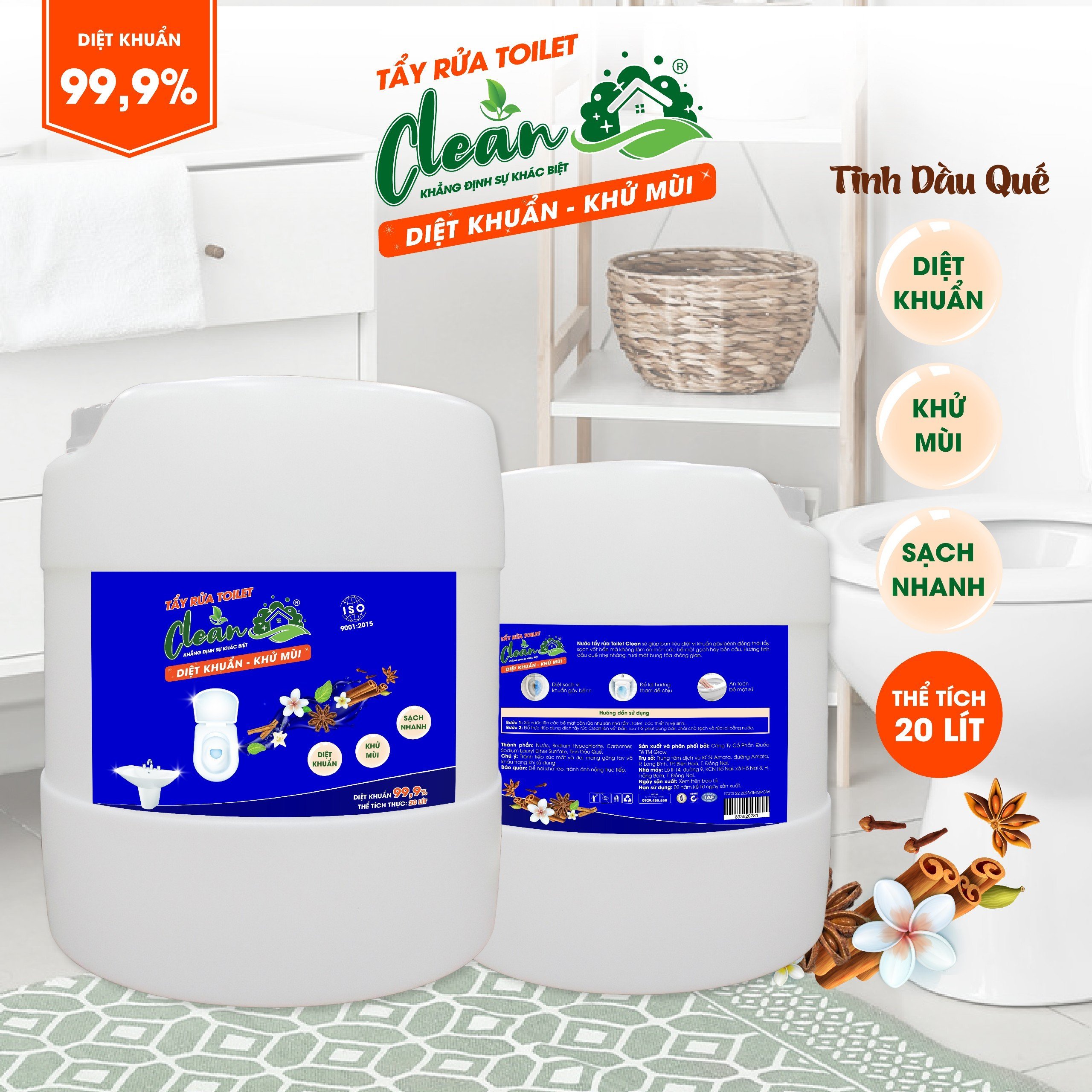 Nước rửa Toilet - Clean